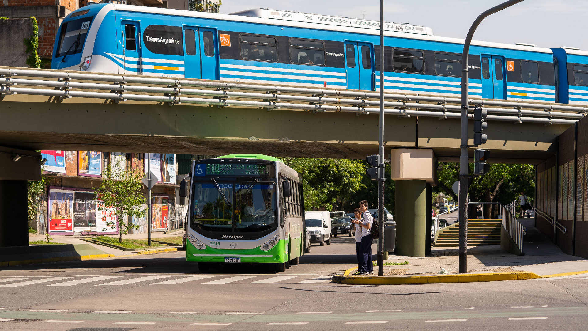 CRUCE BAJO NIVEL - SUPERÍ FF.CC. MITRE
